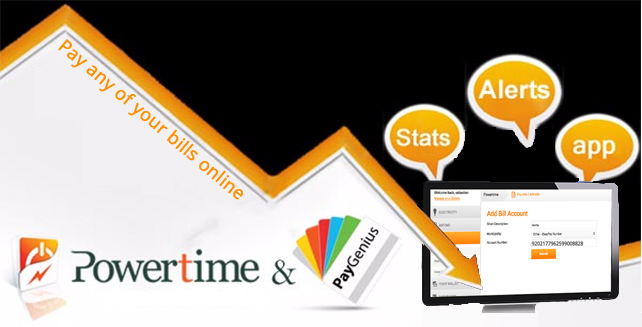 Pay your bill online in 1 click on Powertime